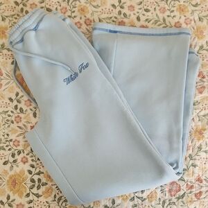 White Fox Boutique Light Blue Sweatpants